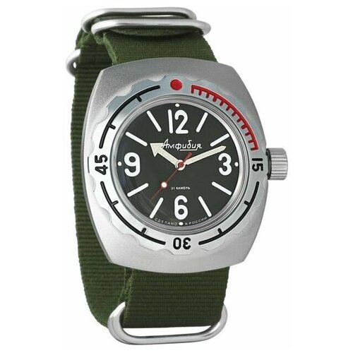 Купить Наручные часы Восток Амфибия Мужские наручные часы Восток Амфибия 090913, зелены...