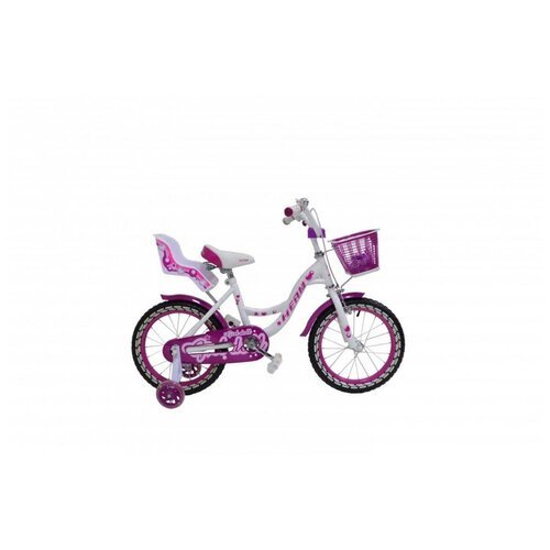 Купить Велосипед детский HEAM GIRL DOLL 14 Бело/Фиолетовый
HEAM 14 GIRL DOLL White (14"...