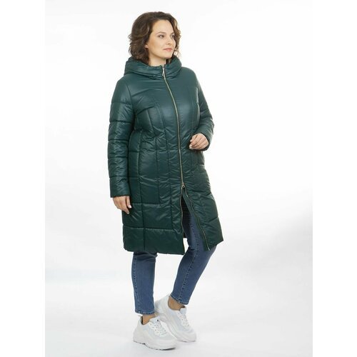 Купить Пальто Сезон стиля, размер 48, зеленый
Пальто женское утепленное зимнее прямого...