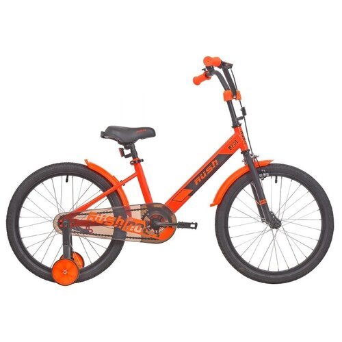 Купить Городской велосипед RUSH HOUR J20 (2022) оранжевый 20" (требует финальной сборки...