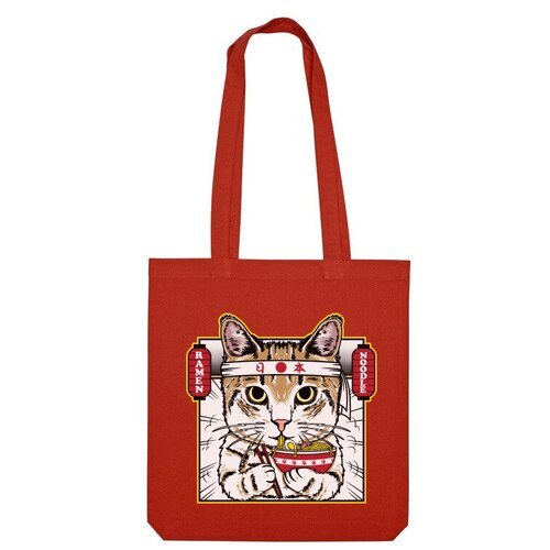 Купить Сумка Us Basic, красный
Название принта: Japanese cat. Автор принта: pichshop. С...