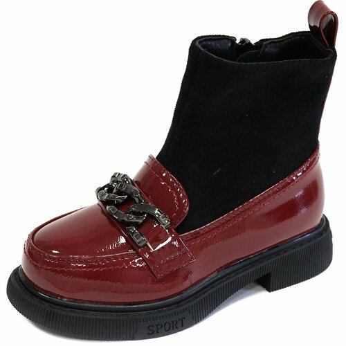Купить Ботинки Тотошка, размер 29, красный
Изящные и стильные, наши ботинки челси для д...