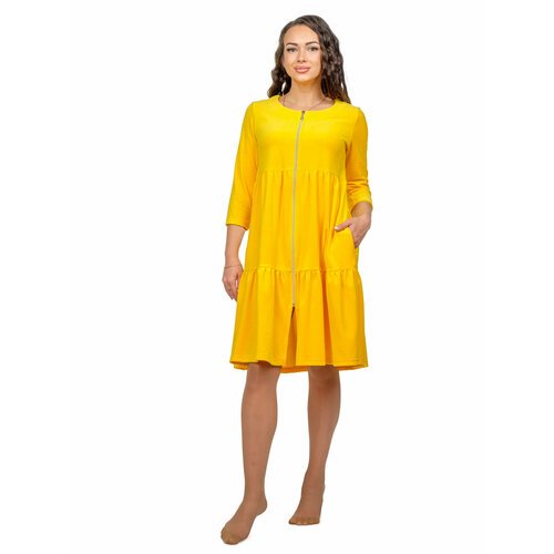Купить Халат ОДДИС, размер 56, желтый
Домашняя одежда - неотъемлемая часть женского гар...