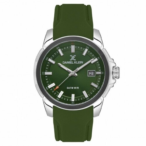 Купить Наручные часы Daniel Klein, зеленый
Мужские кварцевые часы в круглом корпусе на...