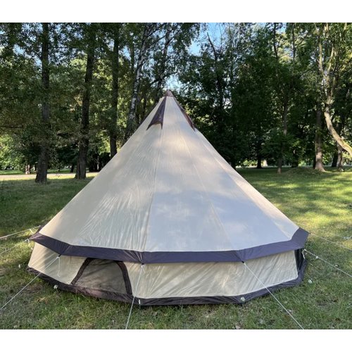 Купить Палатка Юрта для кемпинга и пикников Размером 4х4 м Terbo Mir & Camping 2-907-8...