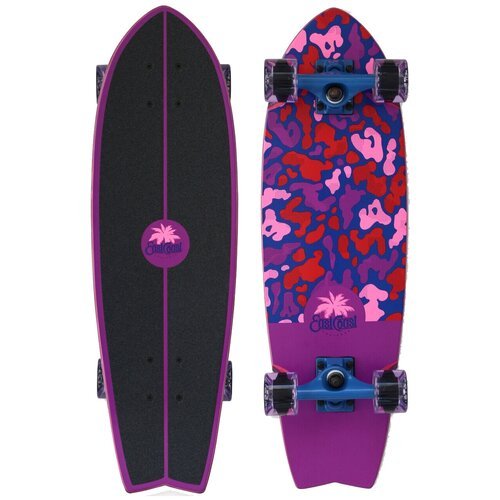 Купить Скейтборд Eastcoast Surfie Purple 27", 27x8.25, фиолетовый
Среднего размера очен...