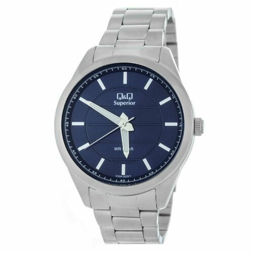 Купить Наручные часы Q&Q C20A-002, синий
Мужские кварцевые часы в круглом корпусе на ст...