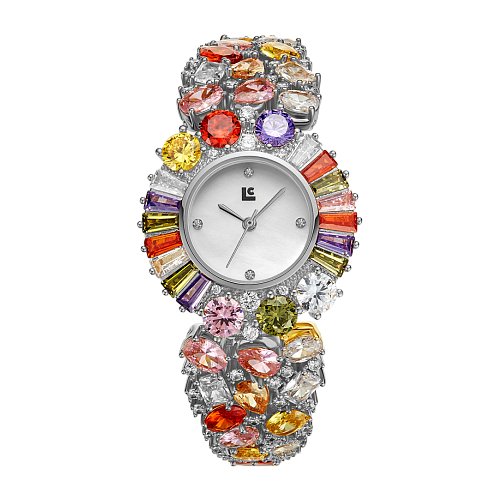 Купить Наручные часы LINCOR, мультиколор, серебряный
Эффектная модель часов на браслете...