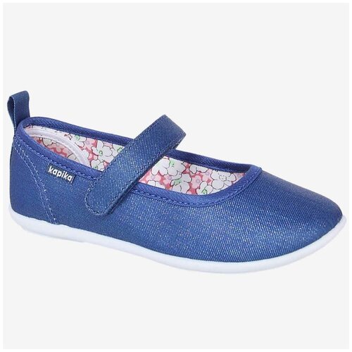 Купить Слиперы Kapika, размер 29, синий
Текстильные туфельки для девочки, ТМ Kapika.<br...