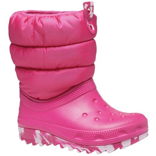 Купить Сноубутсы Crocs Classic Neo Puff Boot, размер С11 (28-29EU), розовый
Сапоги детс...