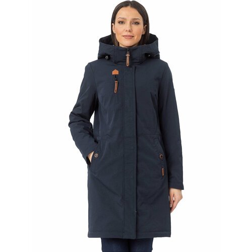 Купить Парка NortFolk, размер 54, синий
Куртка парка женская демисезонная на молнии удл...
