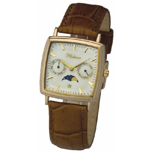 Купить Наручные часы Platinor, золото, белый
Часы с гладким корпусом - мягкий квадрат р...