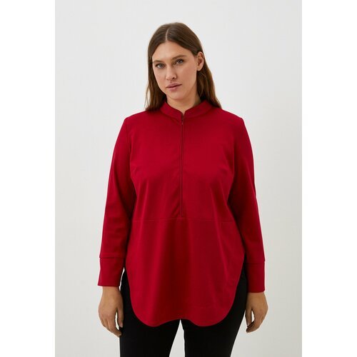 Купить Блуза SVESTA, размер 56, красный
Стильная женская туника выполнена из блузочной...
