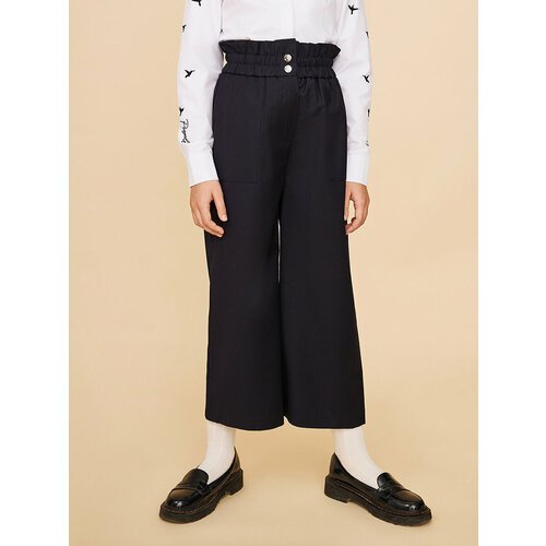 Купить Школьные брюки Noble People, размер 128, синий
Брюки кюлоты – модный элемент гар...