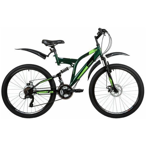 Купить Велосипед Foxx Freelander 26 (146000) (зеленый/26 /18.0 ) 2021 года (26SFD. FREE...