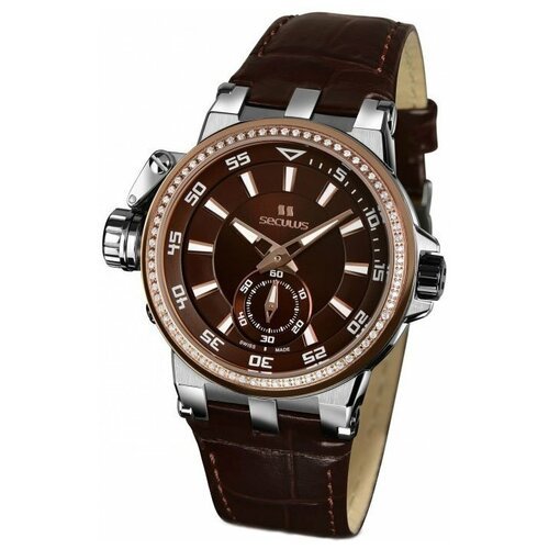 Купить Наручные часы Seculus, коричневый
Часы серии Sheikh Khalil&Sheikha моментально п...
