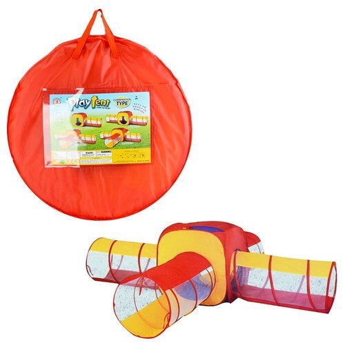 Купить Палатка игровая детская с четырьмя тоннелями (в сумке) Oubaoloon
• В комплекте:...