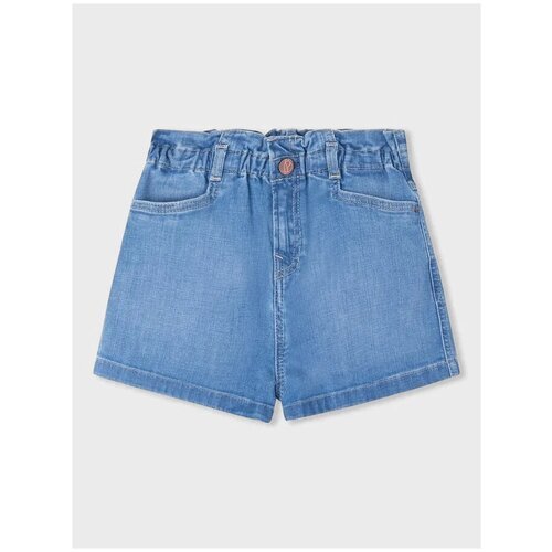 Купить Бермуды Pepe Jeans, размер 6, голубой
Шорты детские для девочки текстильные ткан...