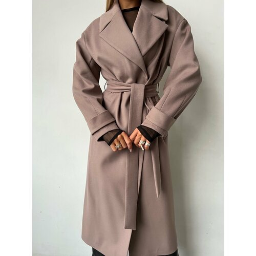Купить Пальто , размер 48, бежевый
Пальто в стиле Oversize в длину по спинке 118 см, ра...