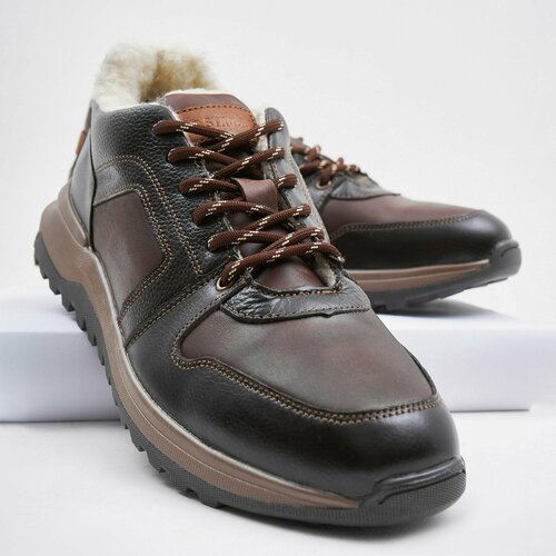 Купить Ботинки STROBBS, размер 43, коричневый
Зимние утепленные ботинки для повседневно...