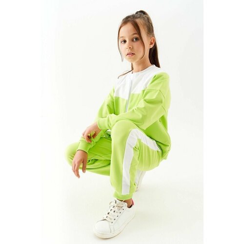 Купить Костюм matematika, размер 158, зеленый, белый
Супер свежий спортивный костюм из...