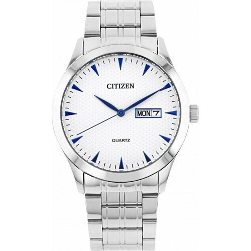Купить Наручные часы CITIZEN, белый
Мужские кварцевые часы в круглом корпусе на стально...