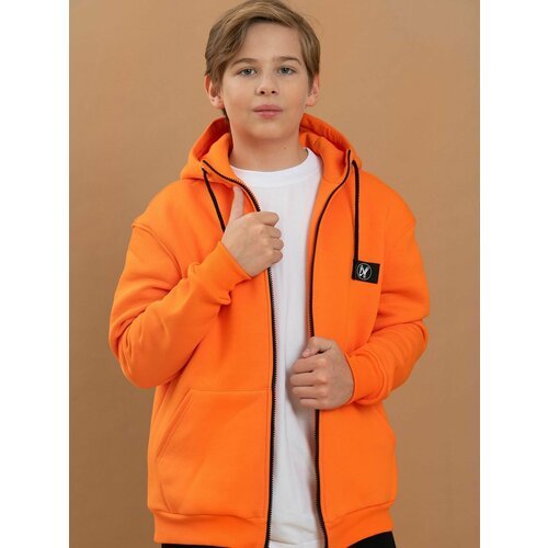 Купить Худи Little Bandit, размер 122, оранжевый
Худи в стиле оверсайз выполнен из хлоп...