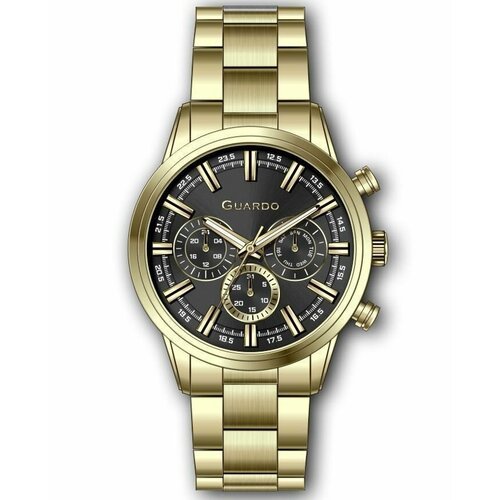 Купить Наручные часы Guardo 12704-4, черный, золотой
Часы Guardo Premium GR12704-4 брен...
