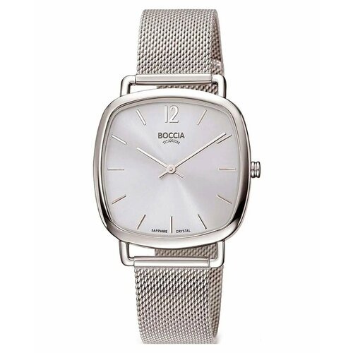 Купить Наручные часы BOCCIA 3334-06, серебряный, белый
Женские немецкие титановые часы...