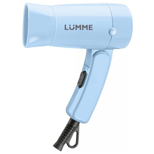 Купить Фен LUMME LU-1056, светлый аквамарин
Компактный 1,2-киловаттный фен из высококач...