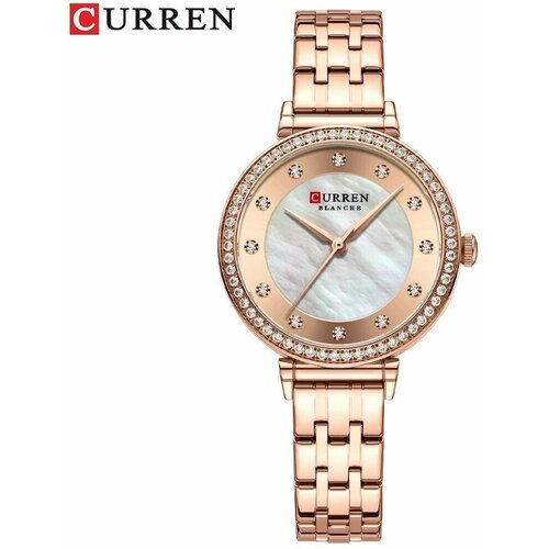 Купить Наручные часы CURREN, золотой
<ul><li> Женские наручные часы на металлическом бр...