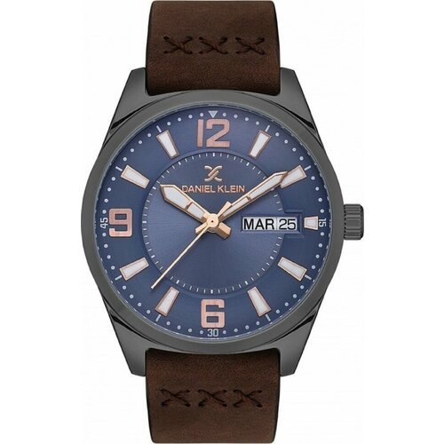Купить Наручные часы Daniel Klein, синий
Мужские кварцевые часы в круглом корпусе на ко...