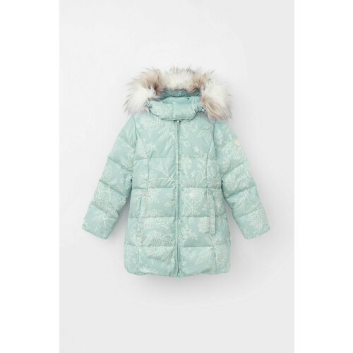 Купить Пуховик crockid, размер 98-104, голубой
Пальто для девочки с натуральным утеплит...
