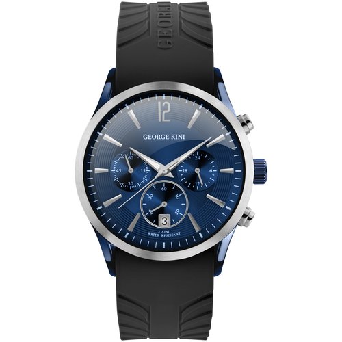 Купить Наручные часы GEORGE KINI, черный, синий
Часы мужские George kini GK.41.7.1SBU.4...