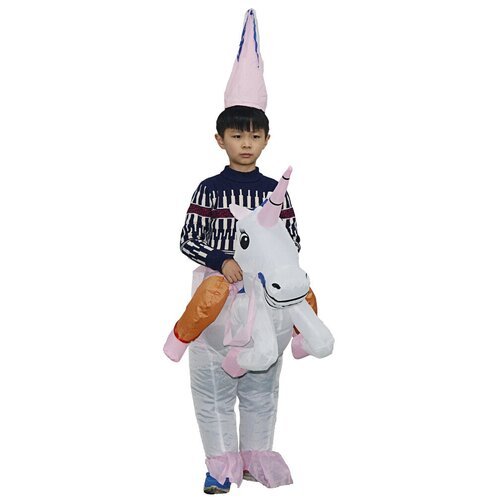 Купить Надувной детский карнавальный костюм "Верхом на единороге"
Этот костюм можно исп...