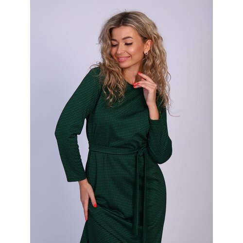 Купить Платье mojersey, размер M (46), зеленый, хаки
Теплое женское платье с модным при...