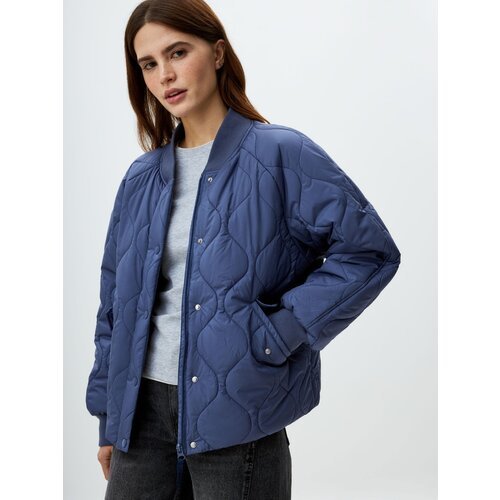 Купить Куртка Sela, размер L INT, синий
Женская короткая стеганая куртка sela, выполнен...