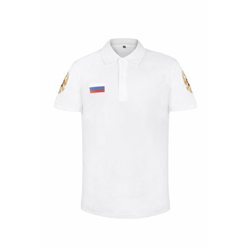 Купить Поло размер M, белый
Поло РФ - это классическая мужская рубашка из легкого и дыш...