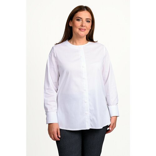 Купить Блуза SVESTA, размер 64, белый
Стильная женская блузка большого размера из хлопк...