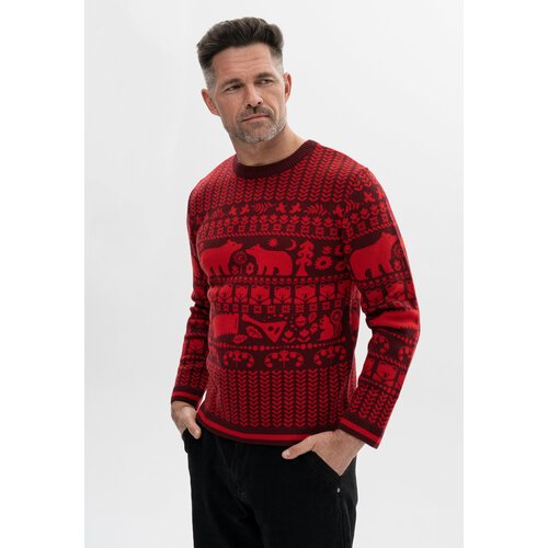 Купить Свитер Великоросс, размер 50, красный
Тёплый свитер премиального качества «Русск...