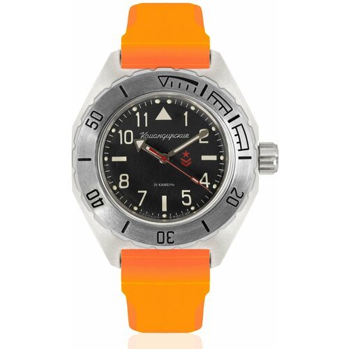 Купить Наручные часы Восток Командирские, оранжевый
Наручные механические часы с автопо...