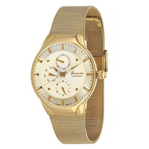 Купить Наручные часы Guardo, желтый, мультиколор
Часы Guardo S1660.6 жёлтый бренда Guar...