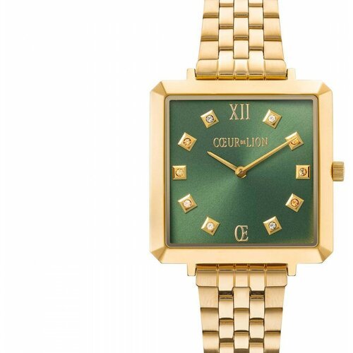 Купить Наручные часы Coeur de Lion, золотой, зеленый
Часы ICONIC CUBE В гламорно-зелено...