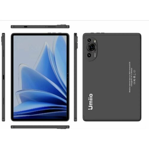 Купить Планшет Umiio P60 с экраном 10,1 дюймов, 6ГБ/128ГБ, Android 12, Синий
Планшет Um...