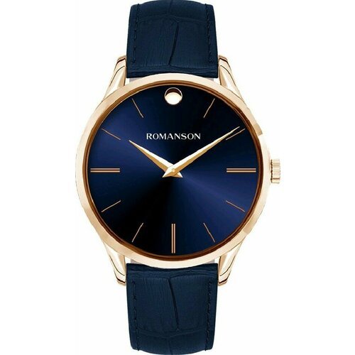Купить Наручные часы ROMANSON TL 0B06M MR(BU), синий
Мужские кварцевые часы на кожаном...