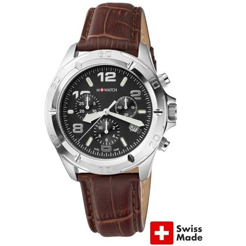 Купить Наручные часы, коричневый, черный
Мужские наручные часы M-Watch by Mondaine WBD....