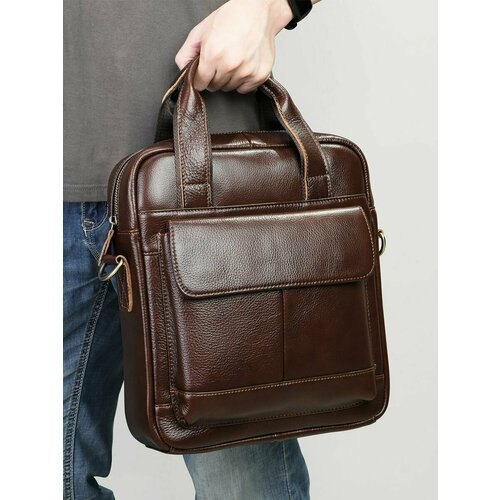 Купить Портфель Eledge, коричневый
Эта мужская сумка из натуральной кожи имеет все необ...