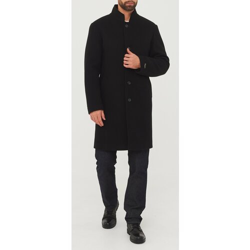 Купить Пальто MISTEKS design, размер 52-182, черный
Пальто мужское приталенное на пугов...