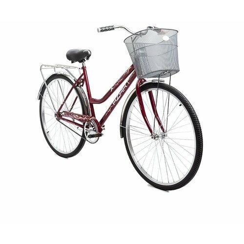 Купить Велосипед "28" с корзиной, 2-х колесный, Азарт 2801 женский, бордовый
Велосипед...