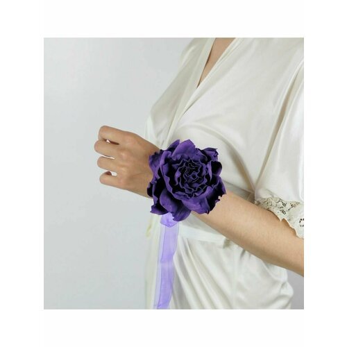 Купить Браслет Milotto, фиолетовый
Браслет цветок роза на ленте темно-фиолетовый арт 03...